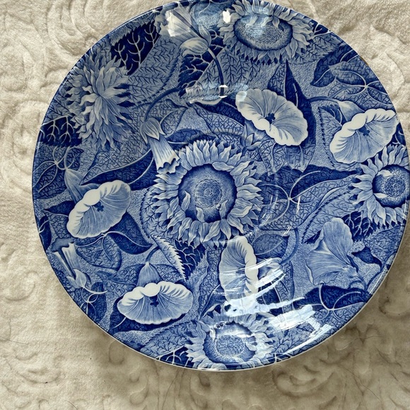The Spode  Blue Room Collection, Sunflower Dish - Picture 2 of 10
